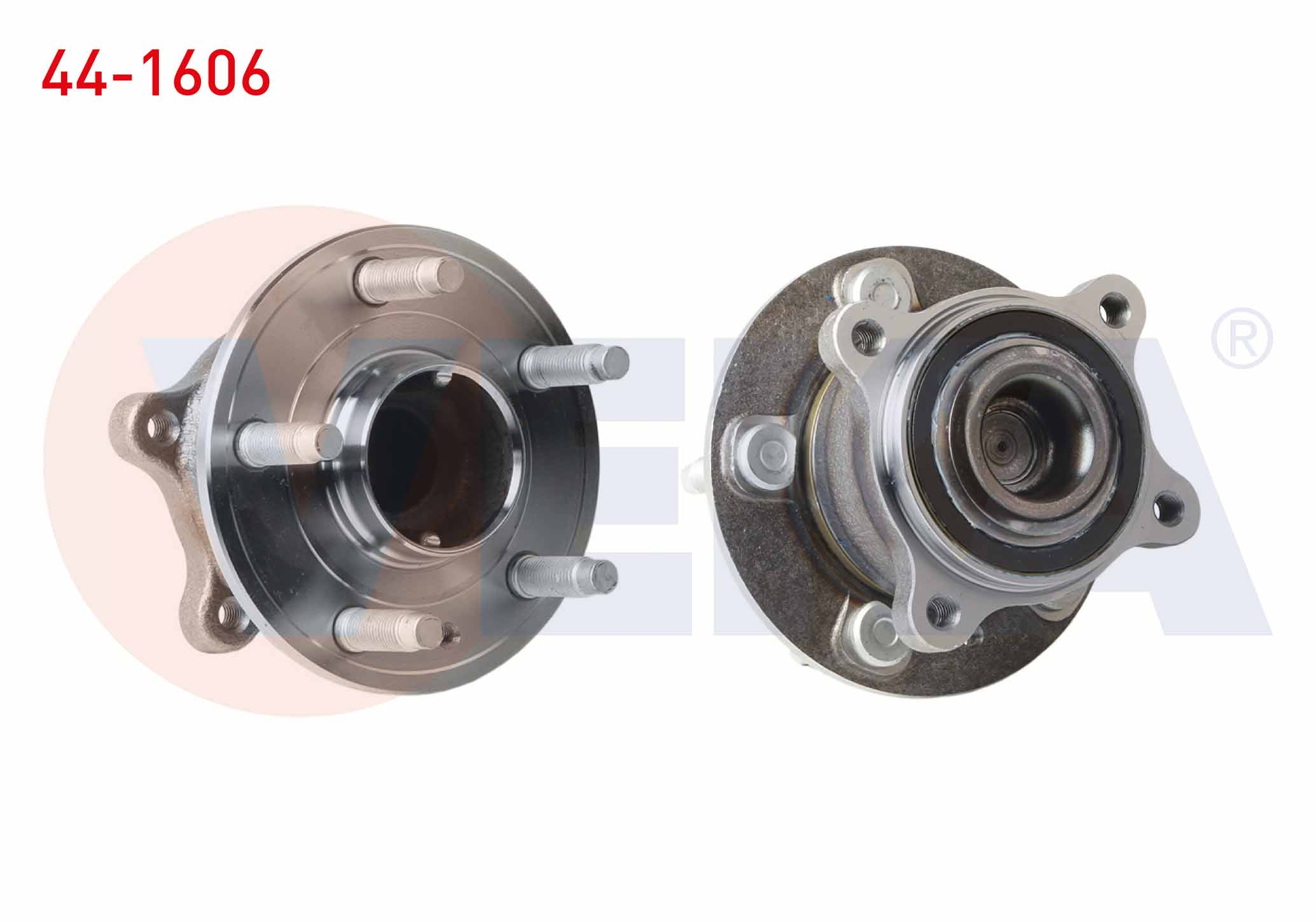 VEKA 44-1606 | Porya Sol-Sağ Arka Rulmanlı Chevrolet Cruze (J300) 1.6 5 Bijon 2009-2014